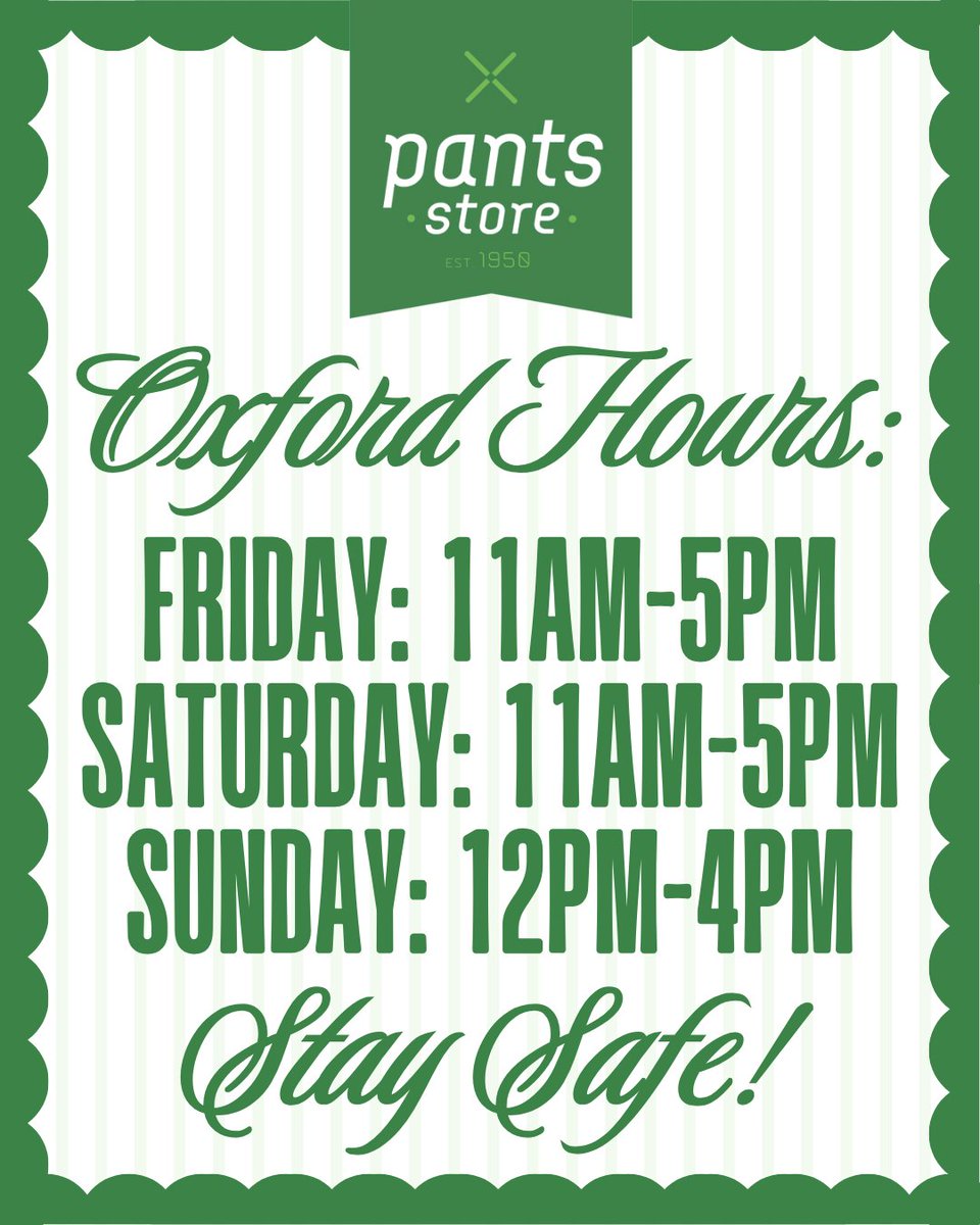 Pants Store tweet media