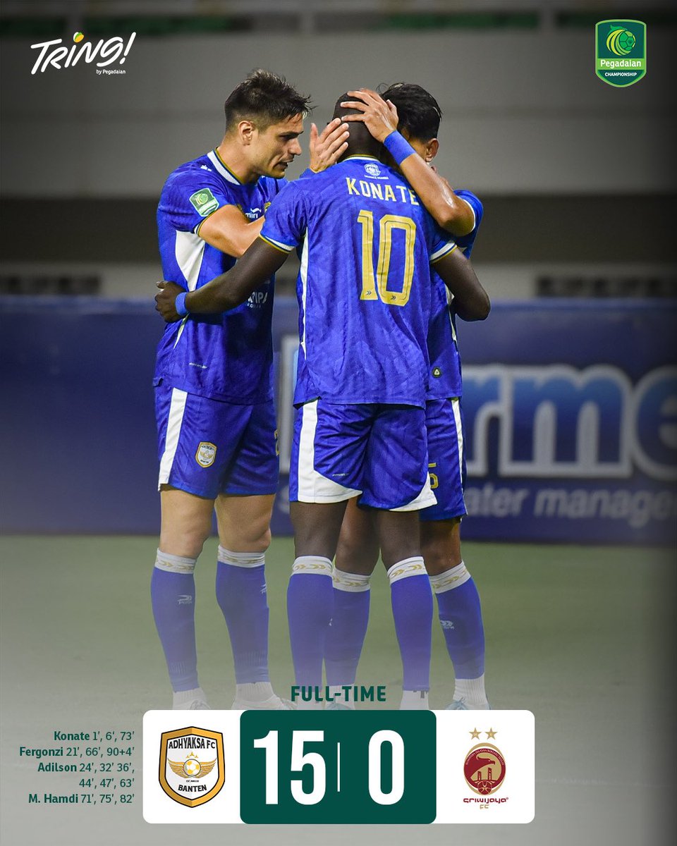 Liga2Match's tweet photo. Hujan gol ๐ง๏ธโฝ๏ธ๐ณ๏ธ
#Gameweek18 https://t.co/1cabW2isAk