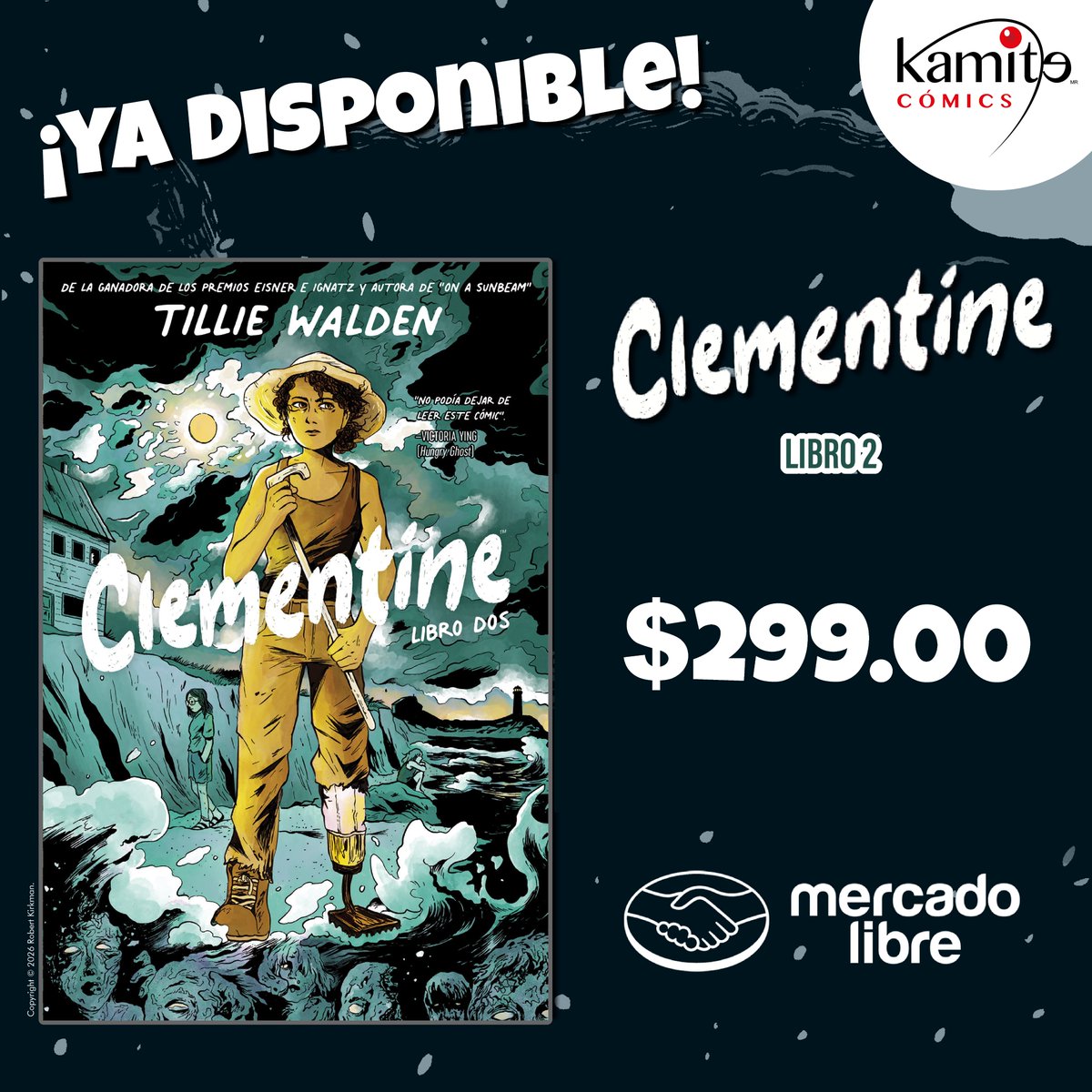 Kamite5's tweet photo. 📖 Sobrinos… la paz nunca dura demasiado😮
🔥 #Clementine 2 continúa su camino dentro del universo de #TheWalkingDead, donde cada respiro se gana y cada decisión deja marca 🏔️🌲
🛍️ Encuentren este ejemplar disponible en #zonas Kamite como @Mercadolibre 👉https://t.co/jQzblnbUhS https://t.co/jd1owYRpnV