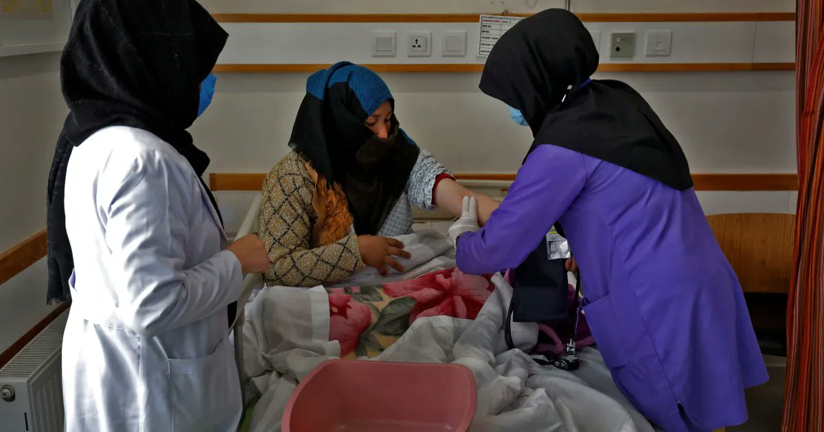 "By blocking women from becoming doctors and banning them from seeing male doctors, the Taliban are basically telling Afghan women to suffer and die without healthcare."
<a href="/jk_rowling/">J.K. Rowling</a>