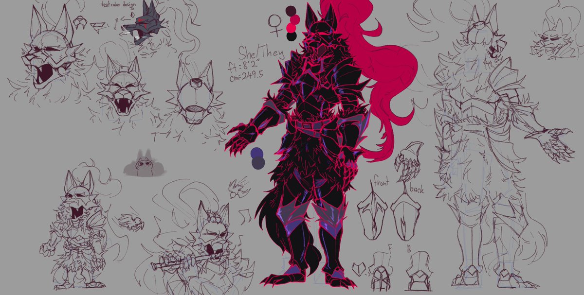 xSnowMoonWolfyx's tweet photo. My knight oc๏ผName: Kiera.Wolfram
u can go to my artfight acc saw her/them setting anything๏ผ https://t.co/wRyz8qMfNV
#oc #knight #knightoc #digitalartwork https://t.co/Ym8wHVXmSY