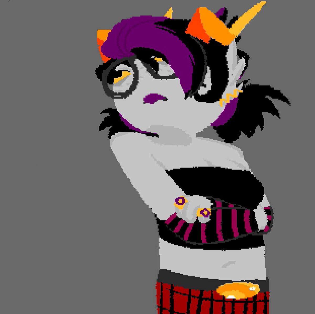 >draw a "normal" march eridan....

yea ok bUddy. 😒 i gave her freckles don't kill me.