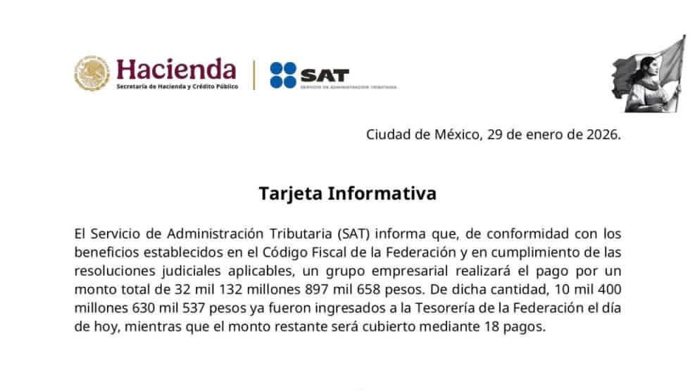 Faltan 18 pagos en abonos que no son chiquitos.