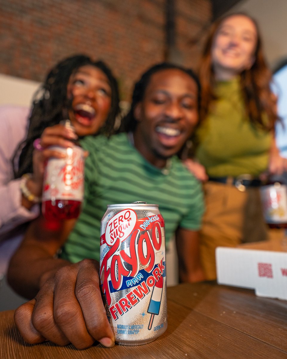 Faygo's tweet image. Infinite flavor, zero sugar. That’s a whole lotta nada.