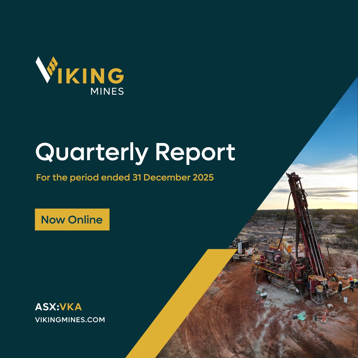#ASXNews

$VKA.AX is pleased to present its quarterly activities report for the period ended 31 December 2025.

View the report: loom.ly/NdAa6RY 

#ASX #VKA