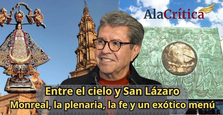 🚨 ¡De San Juan de los Lagos a <a href="/Mx_Diputados/">H. Cámara de Diputados</a>! <a href="/RicardoMonrealA/">Ricardo Monreal A.</a> viaja exprés a Jalisco antes de la Plenaria de <a href="/DiputadosMorena/">Tus Diputadas y Diputados Morena</a> y tenemos el menú para la plenaria: barbacoa, pollo en penca de maguey🍖🏛️
​Más detalles aquí:
👇
alacritica.com/post/ricardo-m…
​#Morena #SanLázaro  #Monreal
