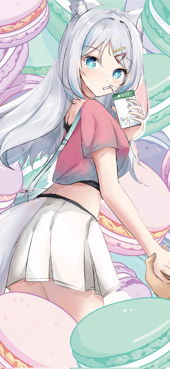 Morning 🌞 
可以讓你的手機充滿甜的東西的壁紙🍴
#おはようVtuber️