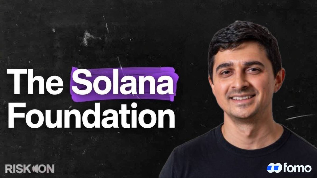 Live tommorow with <a href="/vibhu/">vibhu</a>.

Talking his new role, the <a href="/SolanaFndn/">Solana Foundation</a> ecosystem, and his vision for 2026.

Live from 12PM EST tomorrow, with <a href="/vibhu/">vibhu</a> joining us at 12:30PM.