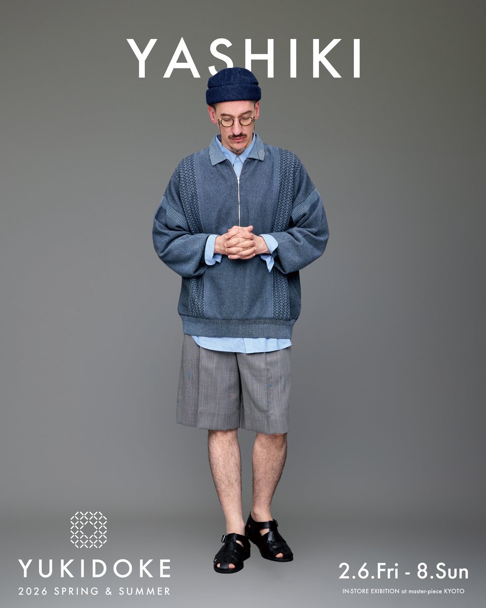 EVENT】 YASHIKI 26SS collection 「雪解け」受注会 📅 2026.2.6 Fri