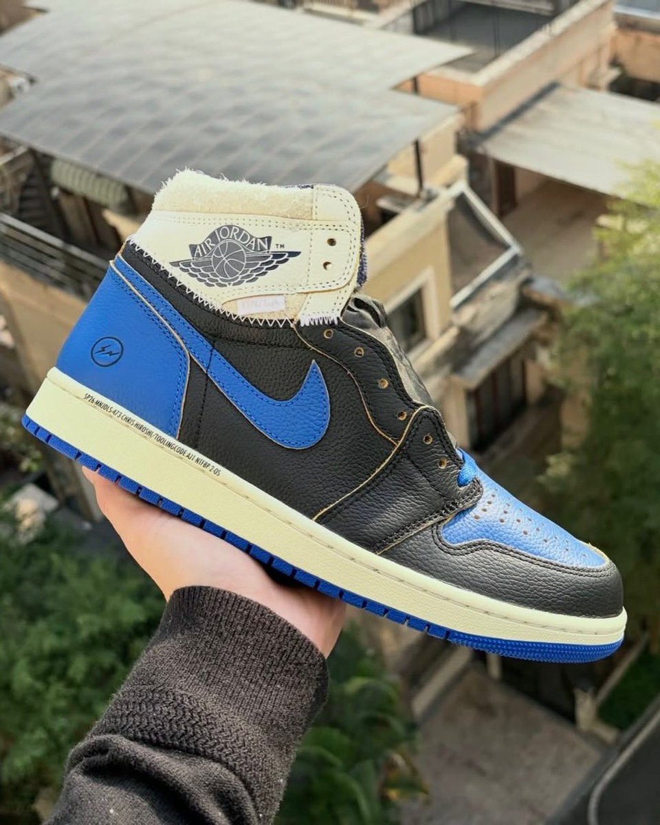 Fragment x UNION x Nike Air Jordan 1 Retro High OG SP “Black and