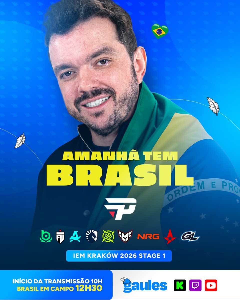 Amanhã tem Brasil valendo a vida! 🇧🇷
