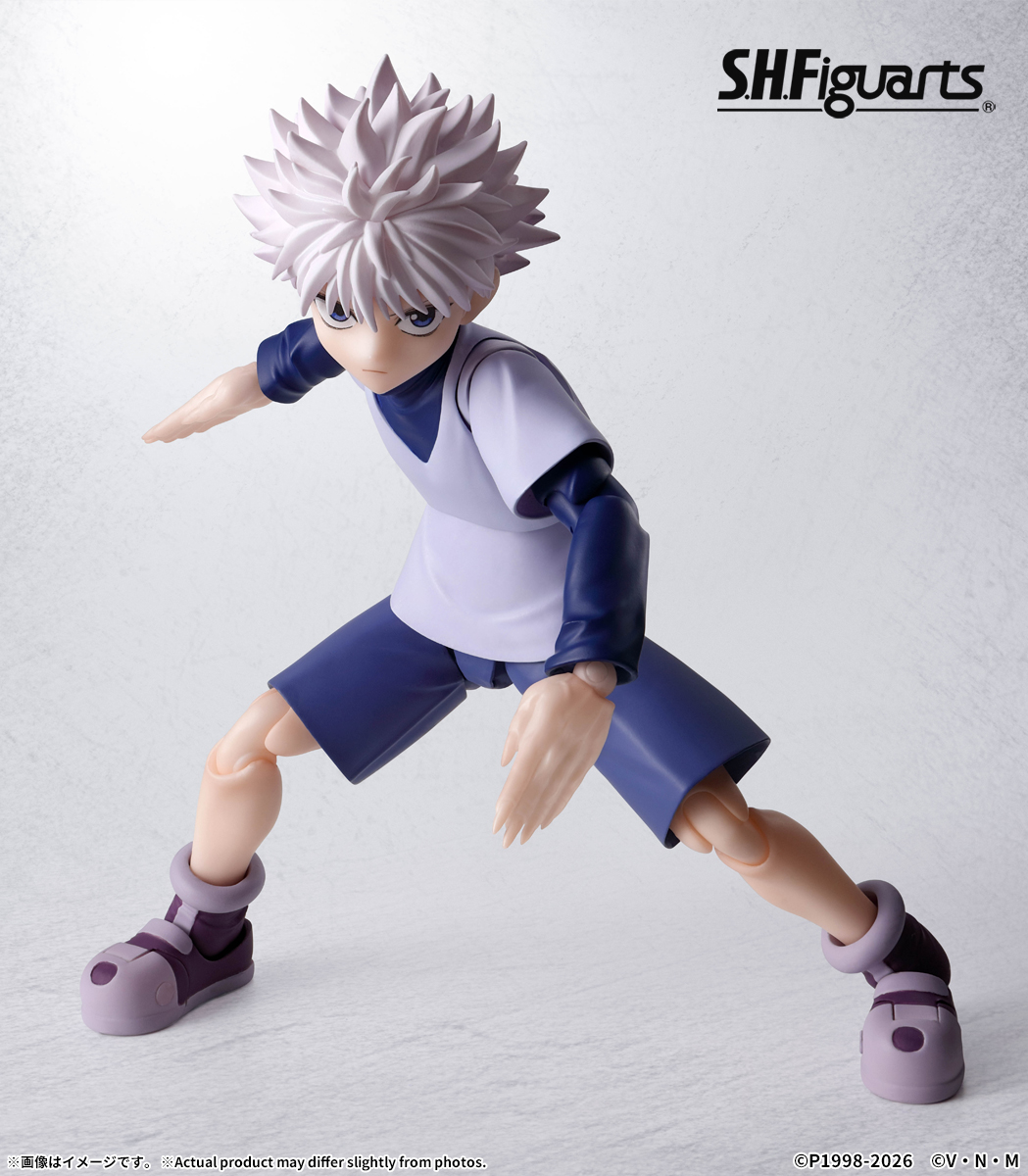 HUNTER×HUNTER』より 「S.H.Figuarts キルア」が2026年7月再販決定 HUNTER×HUNTER』より 「S.H.Figuarts キルア」が2026年7月再販決定