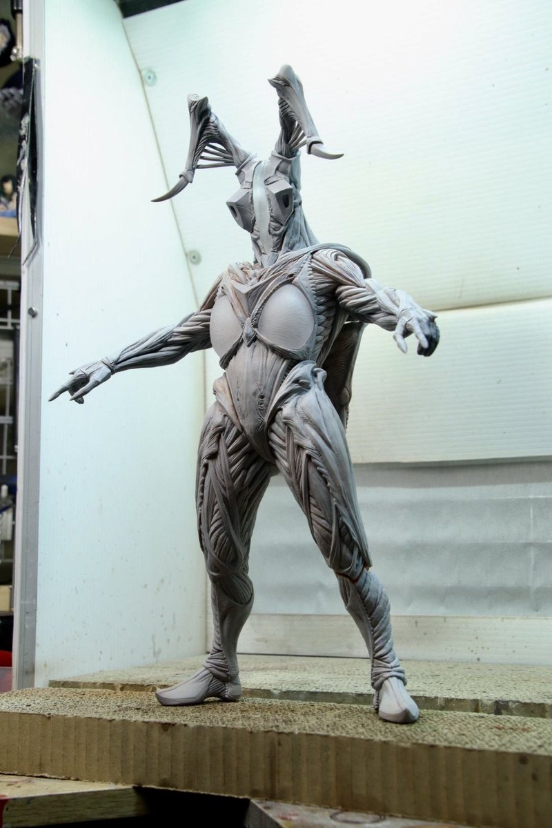 新作 宇宙恐竜ゼットン Space Dinosaur Zetton 制作中です！ WF2026冬
