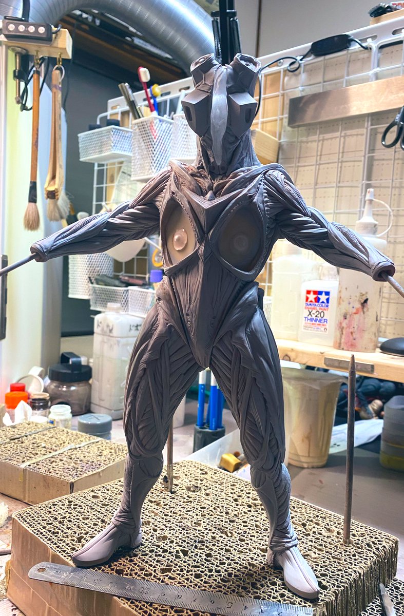 新作 宇宙恐竜ゼットン 

Space Dinosaur Zetton

制作中です！

WF2026冬、6-25-01 (MONKEY/RAT STUDIO)にて展示予定です

#WF2026冬  #Ultraman