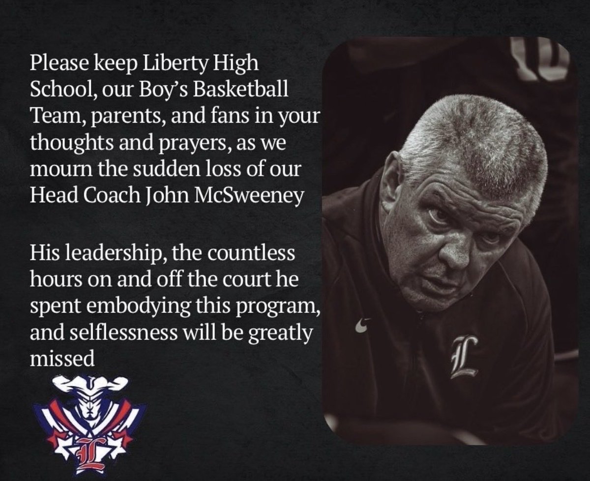 Coach John McSweeney, You Will Never Be Forgotten! Whether It Was Always Being There To Support Our Ladies, Your Loud Whistle Heard Through The Gym, Late Nights Of Scouting, Or Being There For Any And Every Event To Support Others Because You Believed In Us All! We Love You Coach