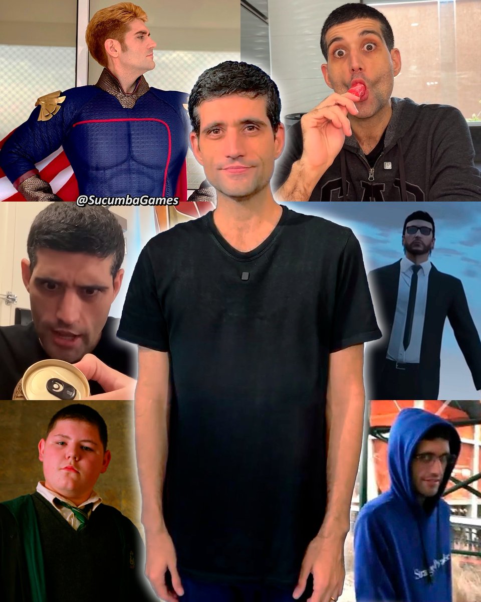 SucumbaGames's tweet image. Hoje é aniversário de 38 anos do Gustavo Sanches, o grande Davy Jones, Gameplayrj e Elimar Gonzales. Parabéns para um dos maiores YouTubers Gamers do país 🎂🎉

Fun fact: Ele já dublou o Vicente Crabbe nos primeiros 3 filmes de Harry Potter