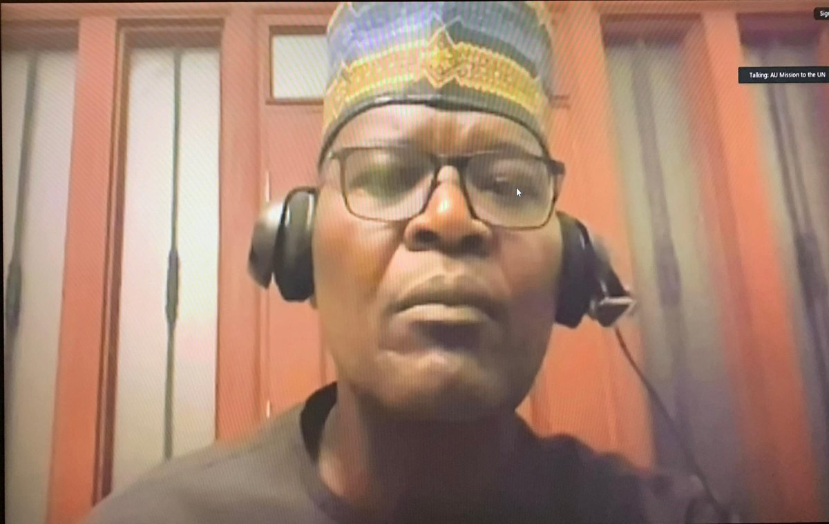 AfricanUnionUN's tweet image. Mr. John Omo (@sg_atu), Secretary-General of the African Telecommunications Union (@atu_uat), briefed the #AfricanGroupUN on the #digital landscape in Africa, in which he detailed the progress and achievements of one the continent’s leading institutions in #inclusive and