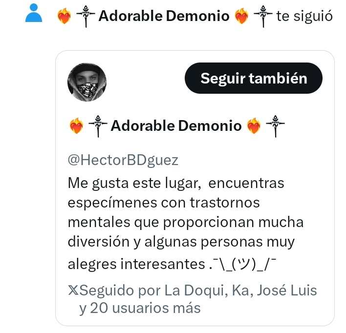 A un puño se le fue en follow