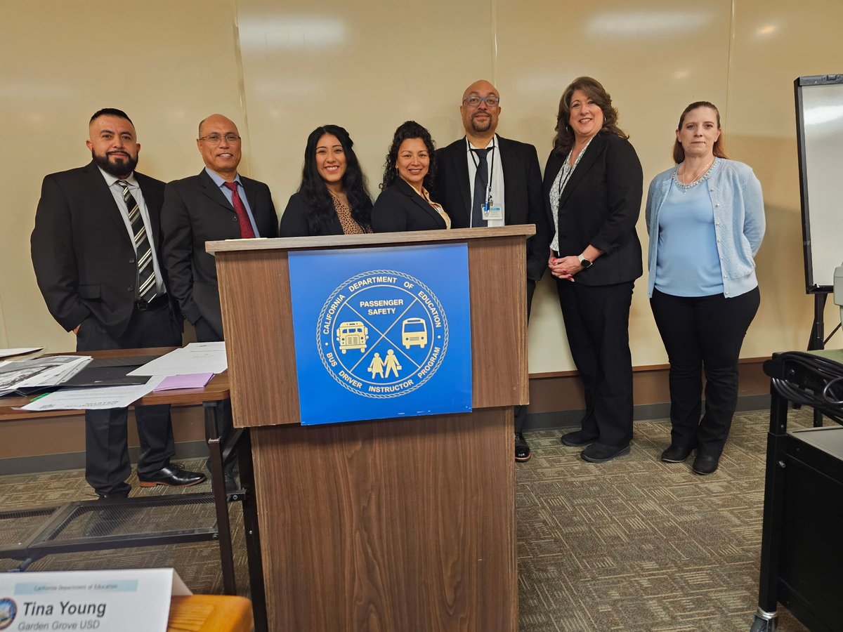 CDE Office of School Transportation tweet media