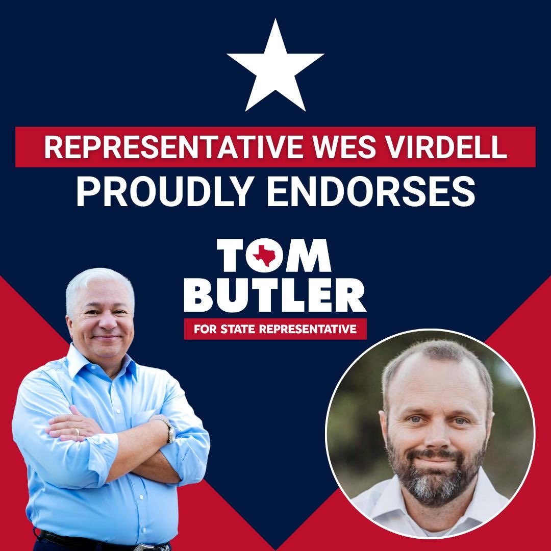 Tom Butler for State Representative tweet media