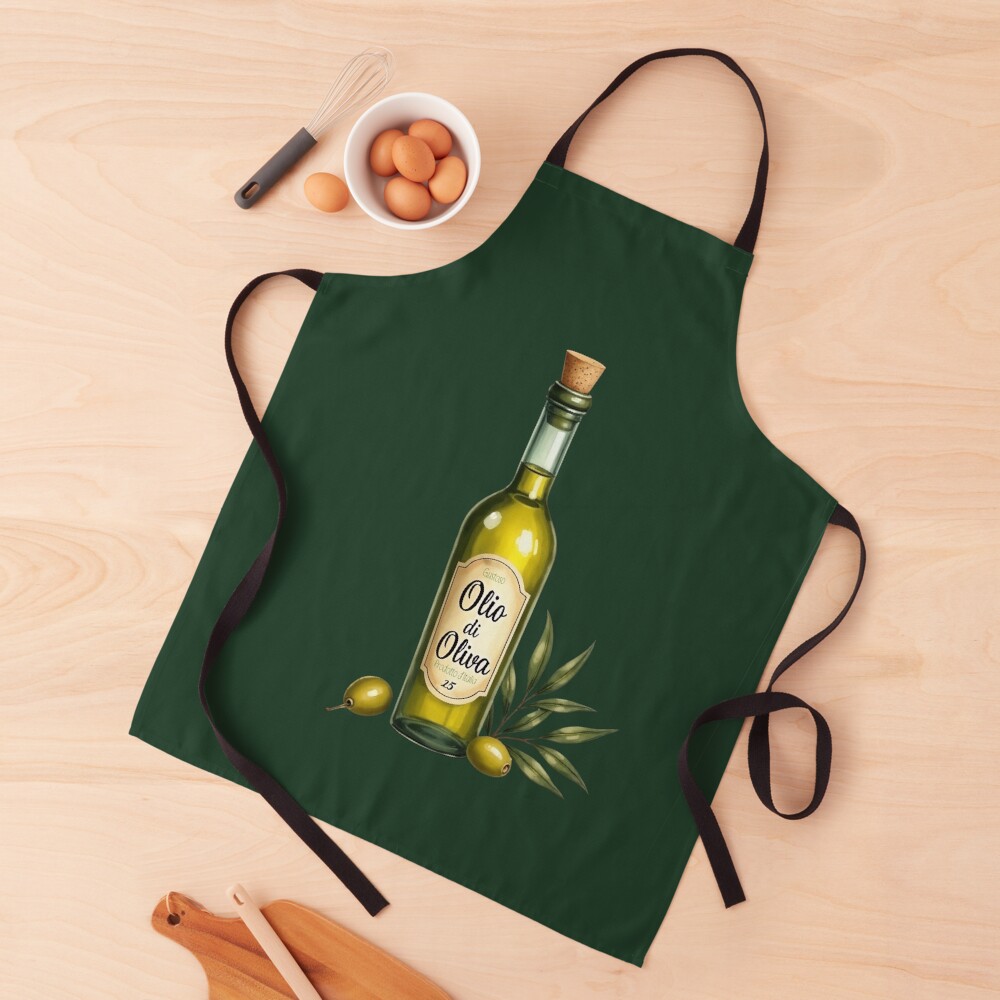 HurmerintaArt's tweet image. Olio Di Oliva. Olive oil. Retro style are for kitchen wall art, fun shirts, notebooks, cards, aprons and bags. 

#oliveoil #kitchenart
redbubble.com/i/apron/Olio-D…