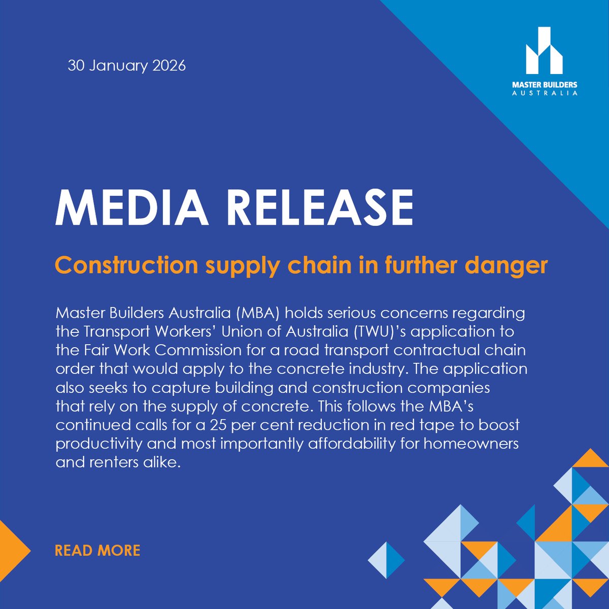 Master Builders Australia tweet media