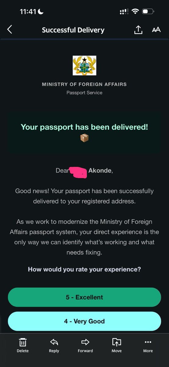 Dear <a href="/GhanaMFA/">Ghana MFA</a> and Minister in charge <a href="/S_OkudzetoAblak/">Sam Okudzeto Ablakwa</a> ,

Many times I am on the side of criticizing government for all the wrong things they do. But today, I want to give a big shout out to you and your ministry for the transformative work you’re doing. A couple of weeks ago, I