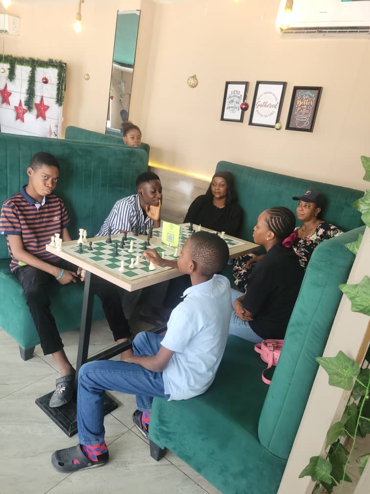 WinningChild's tweet photo. Greetings everyone @thegiftofchess @chinehneh @guitargirrl  we are expanding. This is winning child Chess Academy Our new chess club located at HAIMA Bistro  Opposite Akano plaza Abacha Road Mararaba Nasarawa State where every child is our child. https://t.co/hhq44LsnGN