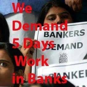 <a href="/sanjaybpi/">Sanjay Das</a> #5daysbanking #5daysworkweek