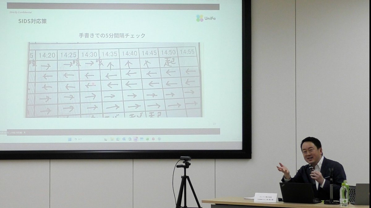 Unifa_toki's tweet photo. 東芝テックさんにて知財経営について登壇させて頂きました。午睡チェックや保育AI等での知財をどう経営戦略と紐づけているか？について精一杯お話しました。頂く質問が流石のレベルで私自身が一番勉強になったと思います。感謝！！ https://t.co/VhtgBmJvW8
