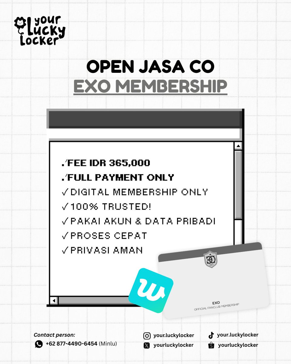 YLL .แ INA GO JASTIP KR JP ๐๐ฉท tweet media