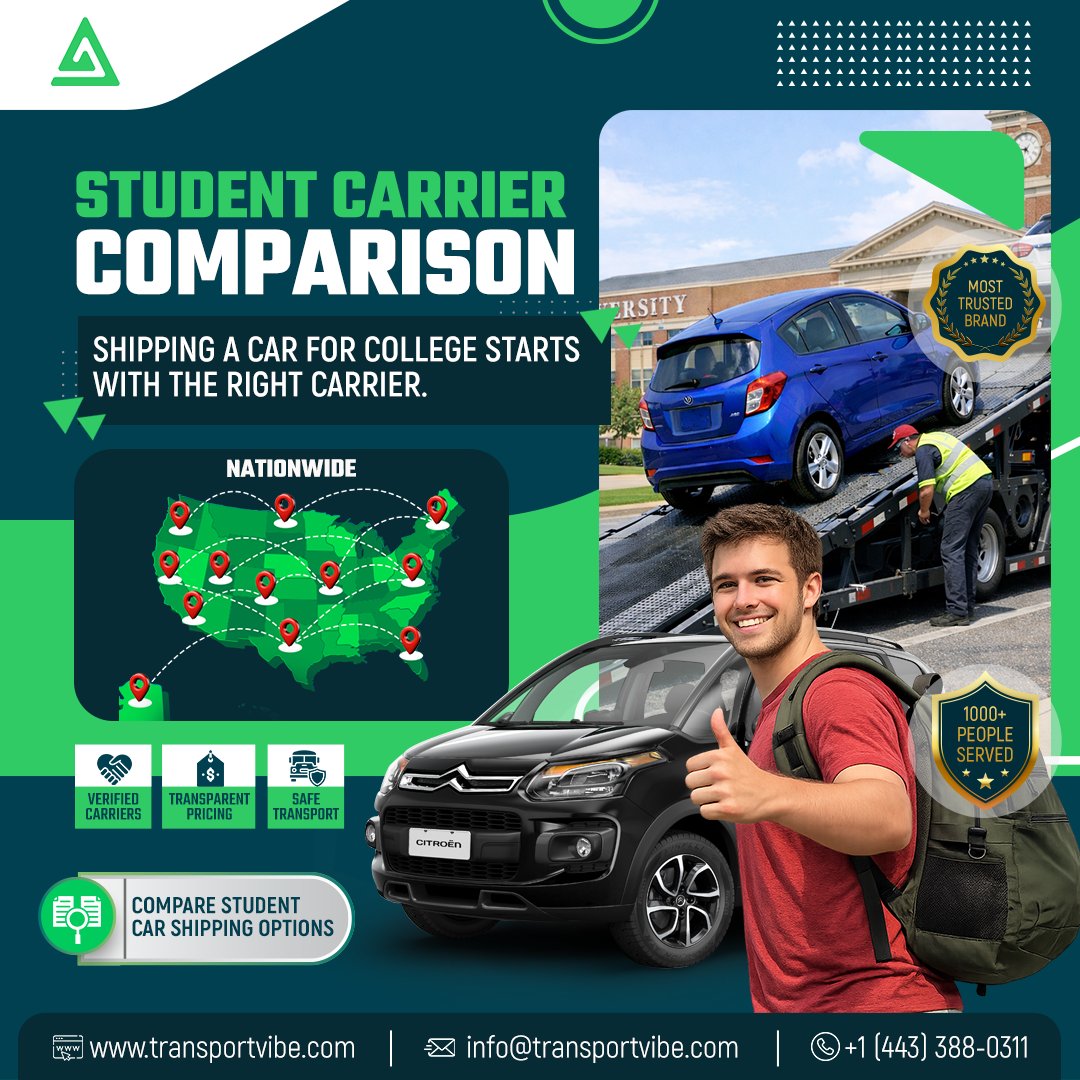transportvibe's tweet image. College move coming up? Transportvibe helps students compare trusted carriers and make smarter decisions for safe, nationwide car shipping.

Know more: transportvibe.com/transport-guid…

📞 +1 (443) 388-0311

#Transportvibe #StudentCarShipping #CollegeMove