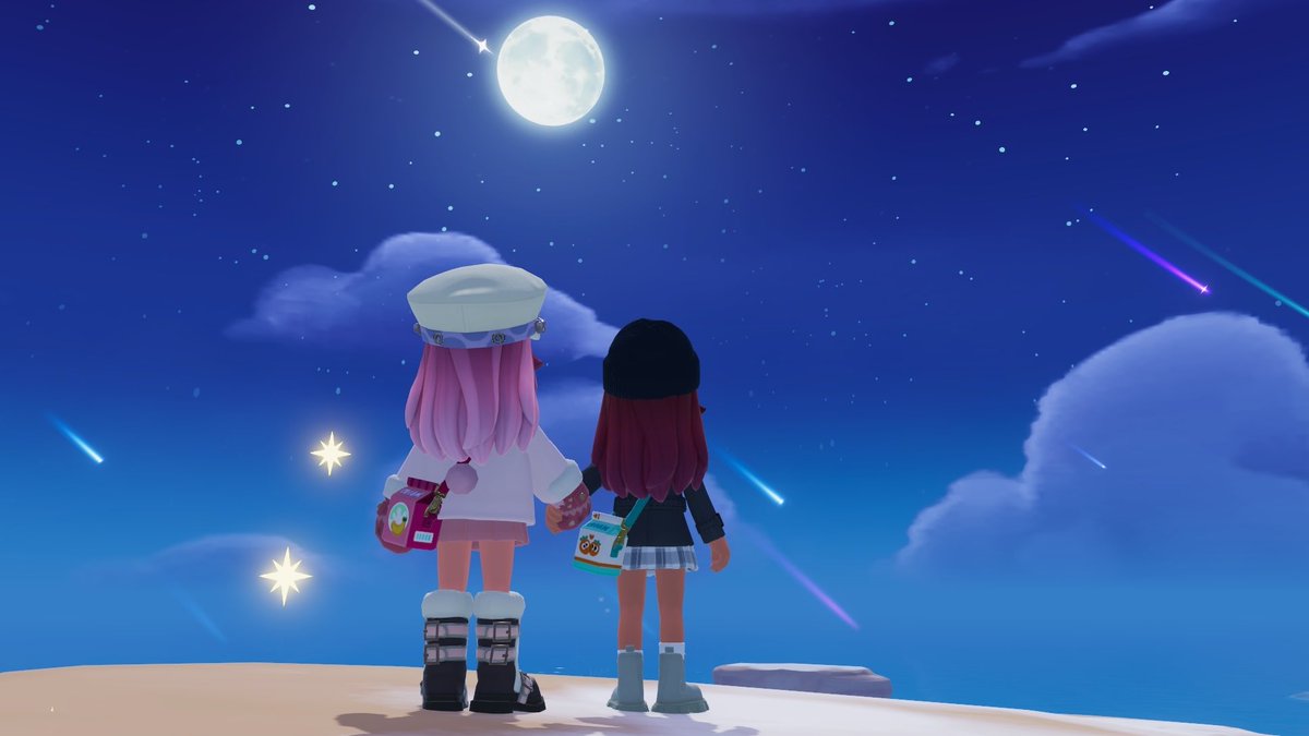 lenlen_star's tweet photo. My daily #heartopia pics ✨😍 the meteor shower was so beautiful https://t.co/3q62e5R0tI