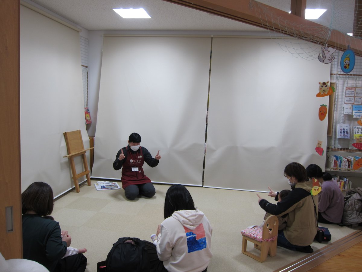 本日11時より #おはなしの森 をはじめます🌳
#乳幼児 対象です👶ぜひお越しください✨