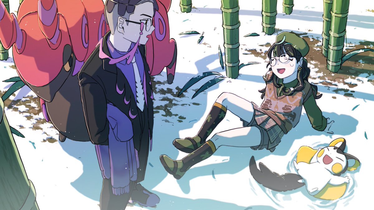 Mahoshonien's tweet photo. 커미션 신청 늘 감사합니다! https://t.co/S8915lvyMG