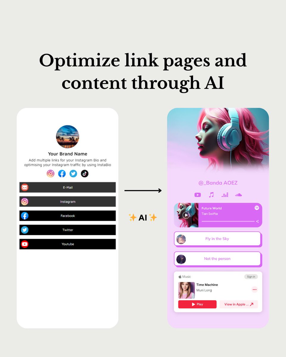linkinbioApp's tweet photo. Check out these major updates on Linkbio👇🏻👇🏻👇🏻
#LinkBio #instabio https://t.co/xT8oJY3kYw