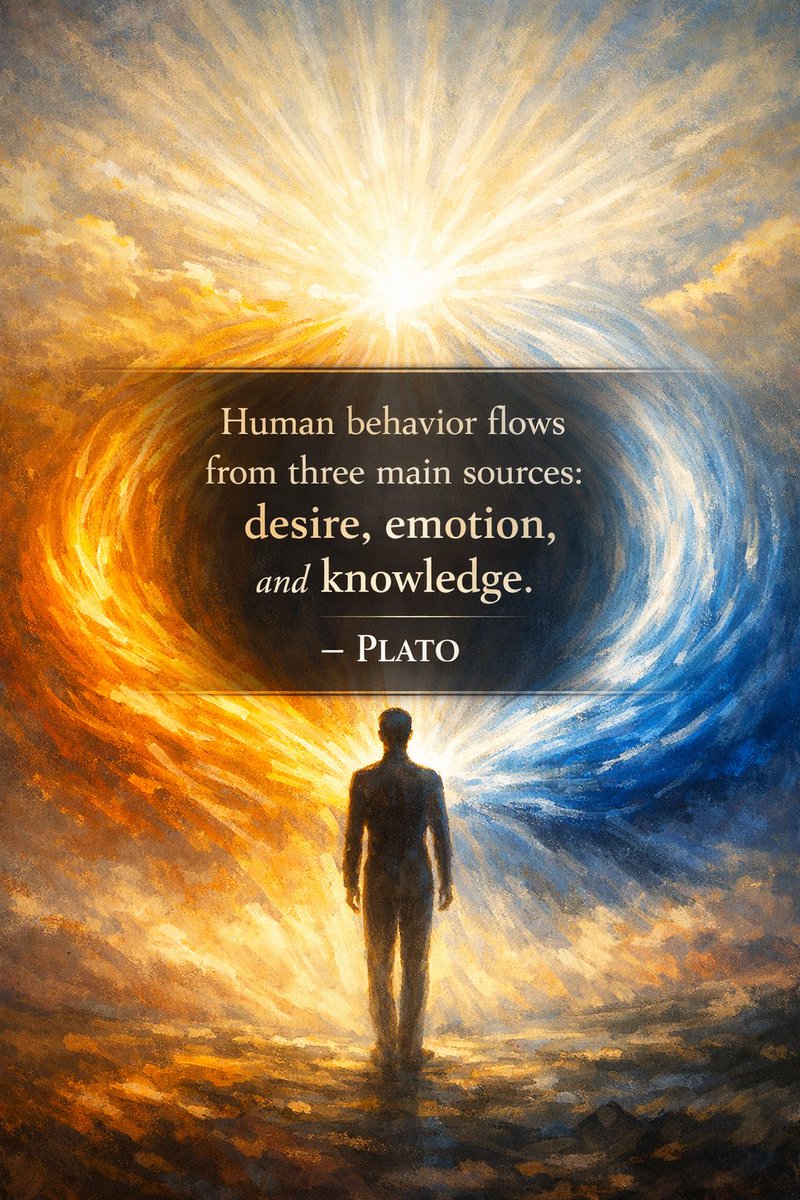 smohindroo66's tweet image. If you want better outcomes, start by understanding what truly moves people. #Leadership #DecisionMaking #HumanBehavior #Psychology #Philosophy
stayingalive.in/thought-of-the…