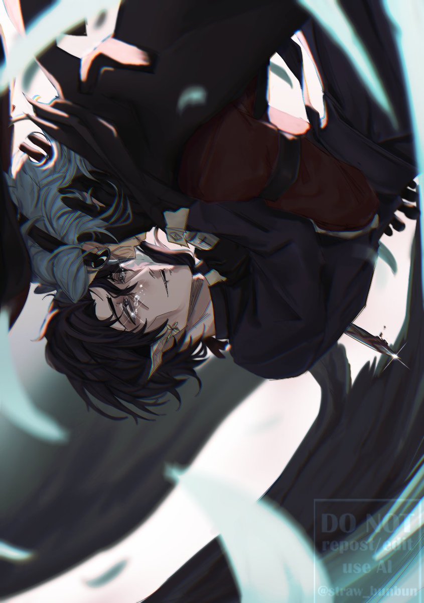 "I already knew that this would not end in sunshine and rainbows. Things never do for us."

#Dottolone #Panttore #Dottore #Pantalone