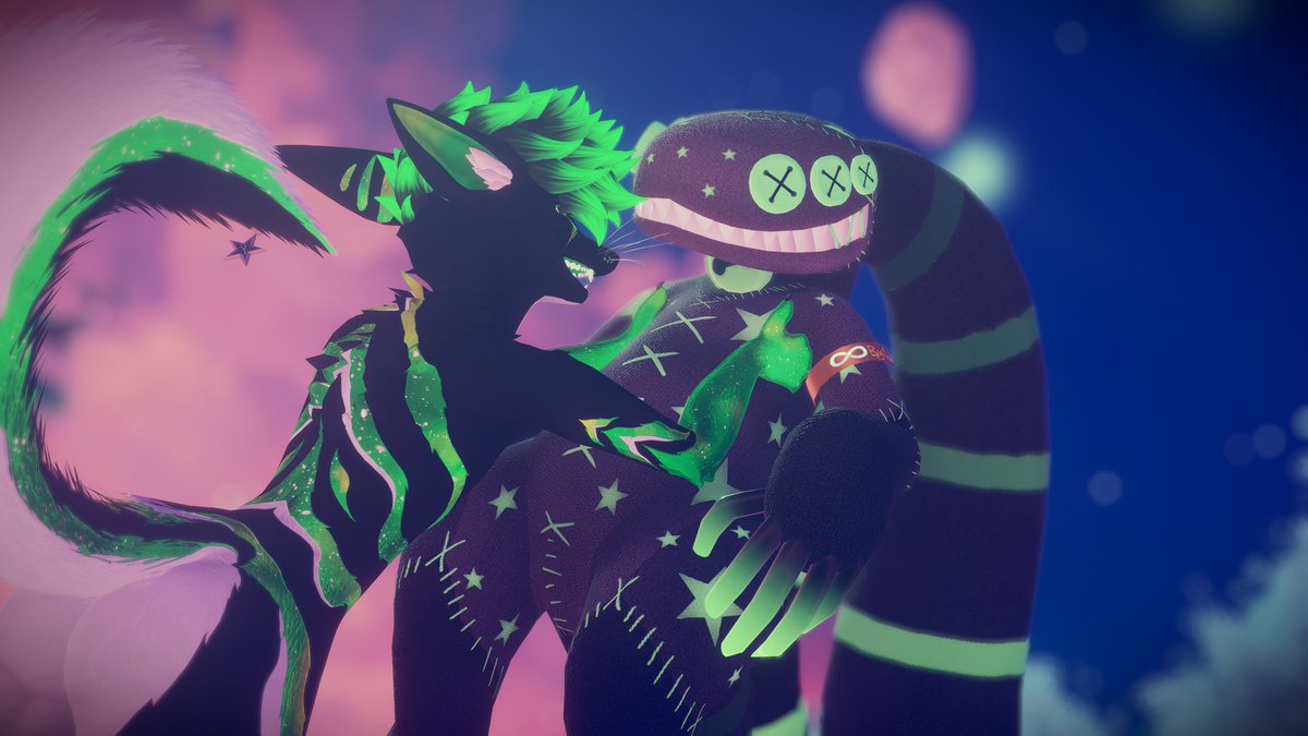 Put me down. <a href="/DarkrinWolf/">Darkrin Wolf</a> #VRChatPhotography #vrchat