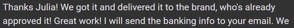 socialwithjulez's tweet image. As someone whose love language is words of affirmation, hearing thoughtful client feedback after a job well done never gets old. It’s genuinely motivating! 🥰💪

#ugc #ugcreator #ugcwin #teamnorevision