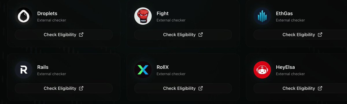 MetaDropHunterX's tweet photo. ๐ฐ #AIRDROP CHECKERS โ JANUARY
๐ #Yunks โ https://t.co/qJmiZ0Tlel
๐ #Droplets โ https://t.co/8tL4i4scYe
๐ #Elsa โ https://t.co/6gNhqShh4x
๐ #Rails โ https://t.co/OSr5aKqQ4A
๐ #Fight โ https://t.co/AwkzmBm5Wn
๐ #EthGas โ https://t.co/BtXkseVE8m
๐ #RollX โ https://t.co/ZQ4RwoDXqO
๐ก Find all airdrops checkers