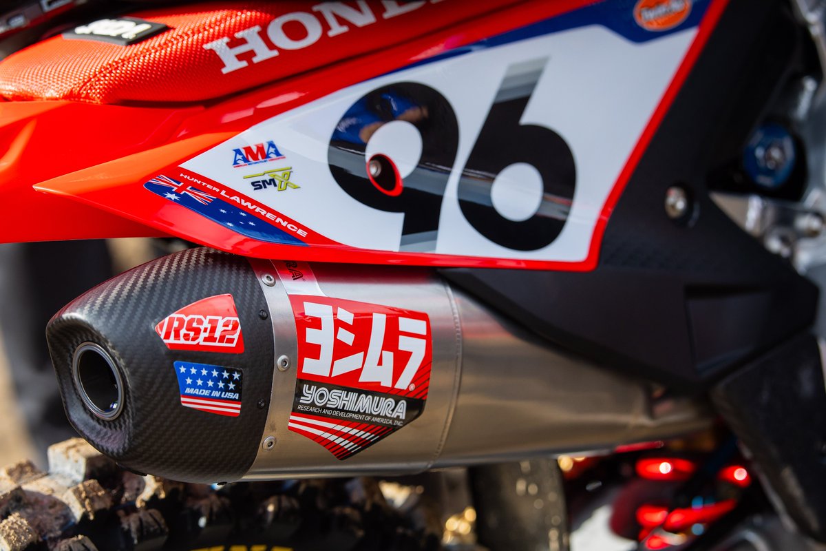 Hunter Lawrence is currently sitting second in the 450SX standings, just eight points off the lead 🥈
Chance Hymas injured his shoulder after being taken down in a first-turn incident
Get well soon, Chance!

Round 4 goes down this Saturday in Houston 🔥

#Honda #CRF450RWE