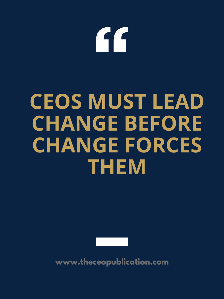 THE CEO PUBLICATION tweet media