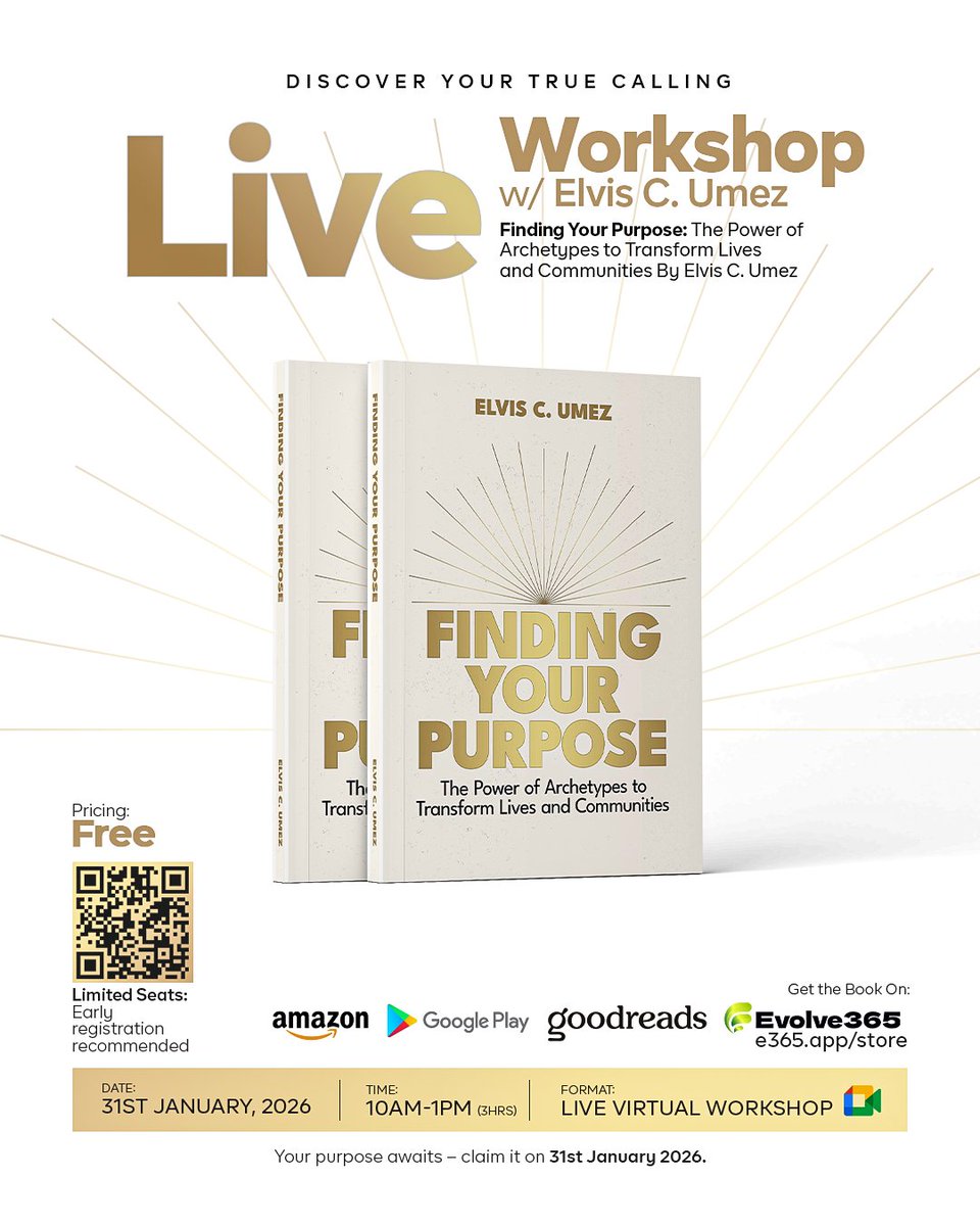 🌟 1 DAY LEFT – Your Purpose Is Knocking LOUDER Than Ever 🌟

That ache you've carried for years...

The quiet voice asking: “Why am I really here?”

It’s not confusion.

It’s your soul demanding to be seen.

Tomorrow – Saturday 31 January 2026 (10:00–13:00 WAT)

I’m opening the
