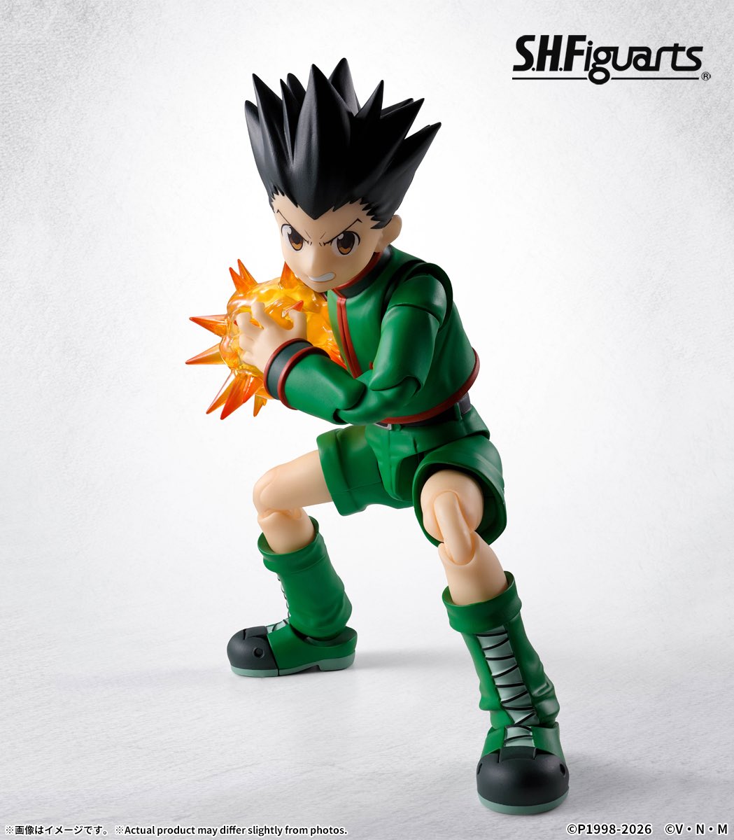 HUNTER×HUNTER』「S.H.Figuarts ゴン」「S.H.Figuarts キルア」2026年7