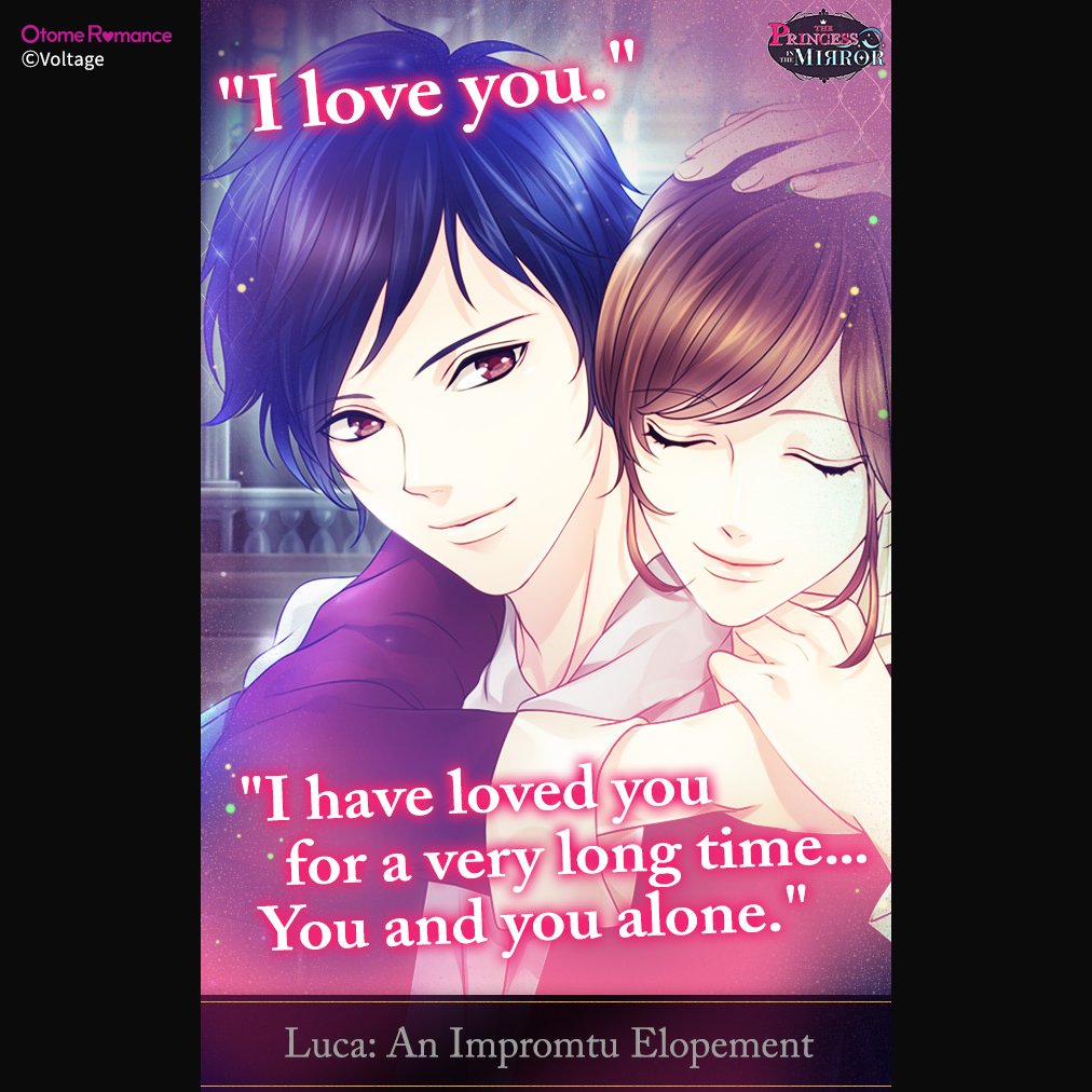 👑🌷The Princess in the Mirror🪞🏰 Luca: An Impromtu Elopement Out Now!

Amid rehearsals a month before the investiture, an unexpected incident carries your beloved back with you to your original world! Kristein or Earth: which will you choose? 

#MirPri #otomegame #datingsim
