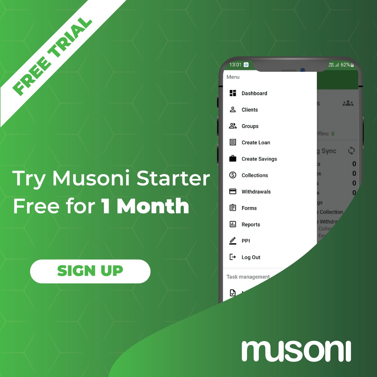 Are your #loanofficers spending more time in the office than in the field? Are manual processes slowing approvals, increasing errors, and draining your team’s productivity? #MusoniStarter is built to change that.

Book a free demo with us musonisystem.com/book-a-demo/