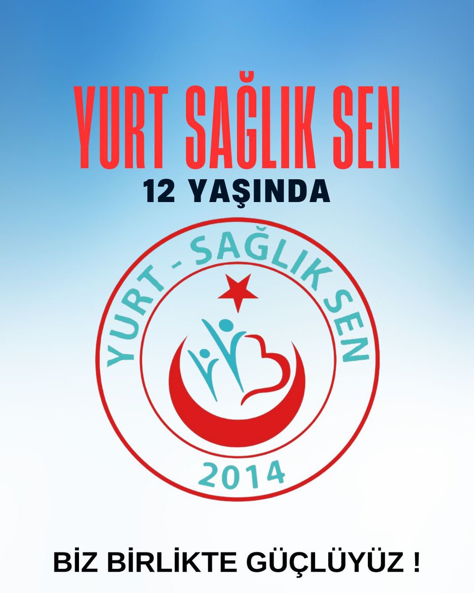 YURT Sağlık Sendikamızın 12. Kuruluş Yılı Kutlu Olsun!

Emek, adalet ve hak mücadelesinde 12 yıldır kararlılıkla yol alan YURT – Sağlık Sendikamızın kuruluş yıl dönümünü kutluyor; bu onurlu yürüyüşte başta İrfan YİĞİT Başkanıma ve emeği geçen tüm yol arkadaşlarımıza teşekkür