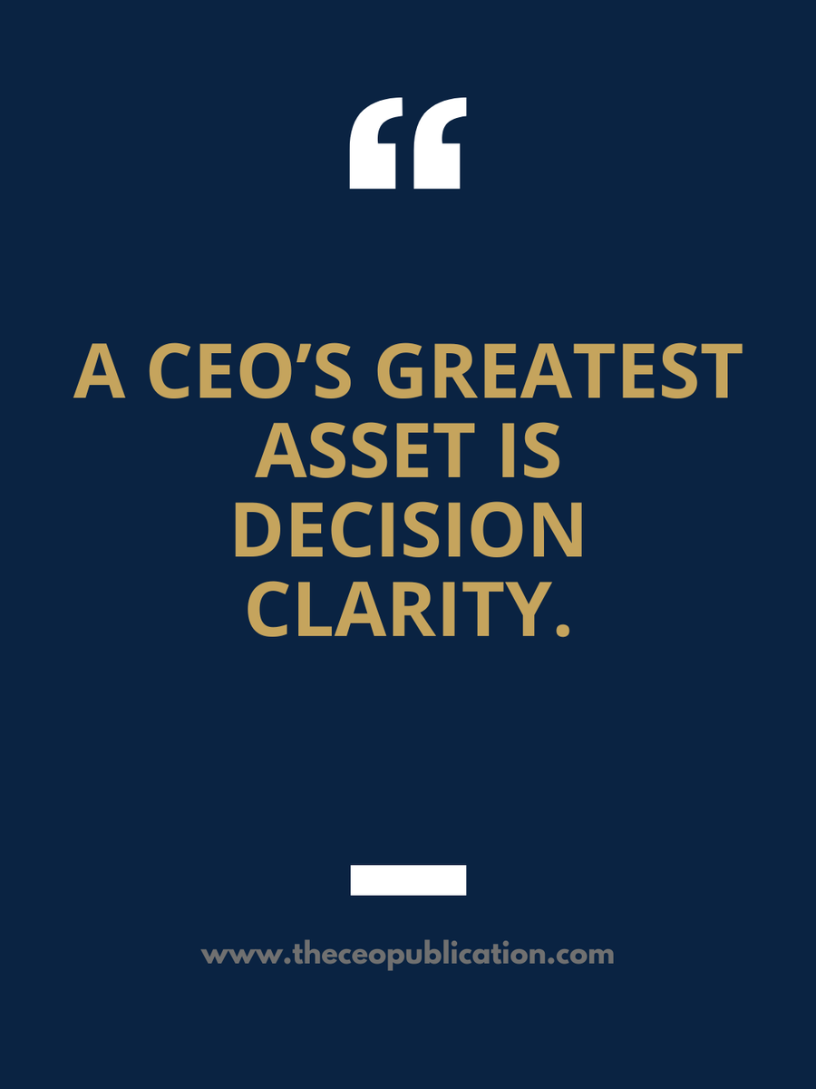 THE CEO PUBLICATION tweet media