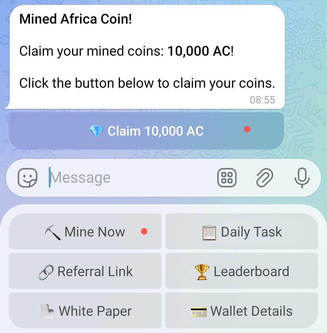 The Africa Coin tweet media